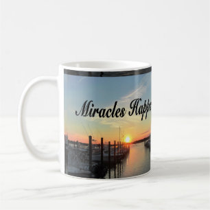 TAZA DE CAFÉ MIRACLES SUCEDIERON DISEÑO DE FOTOS DE SUNSET