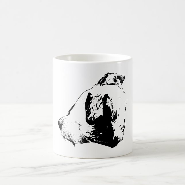 Taza De Café Mirada atenta en tinta (Centro)
