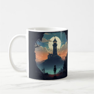 Taza De Café mirada en torre