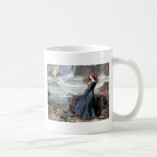 Taza De Café Miranda del Waterhouse la ruina de la nave de la