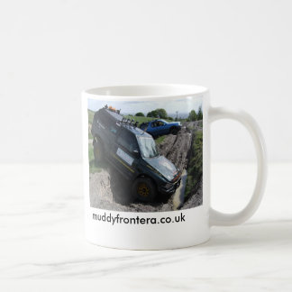 Taza De Café Mire antes de que usted salte