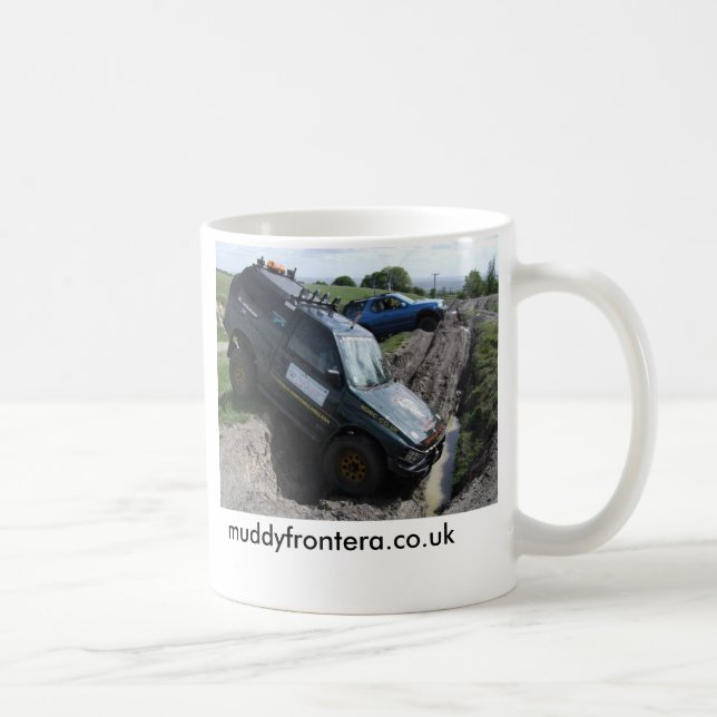 Taza De Café Mire antes de que usted salte (Derecha)