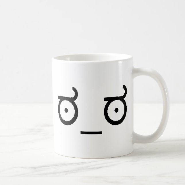 Taza De Café Mire de la desaprobación (Derecha)