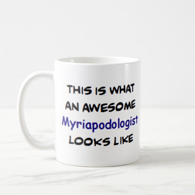 Taza De Café miriapodólogo, increíble (Izquierda)