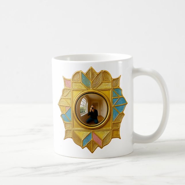 Taza De Café Miroir sorcière doré (Derecha)