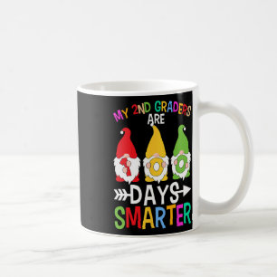 Taza De Café Mis 2º Grader Son 100 Días Gnomes Más Inteligentes