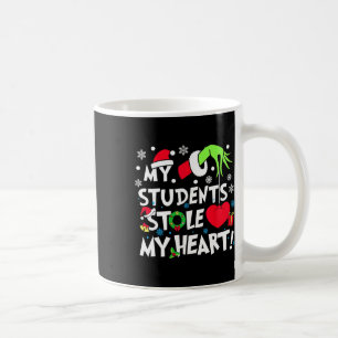 Taza De Café Mis alumnos me robaron el corazón divertido profes