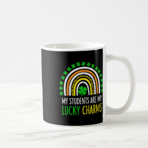 Taza De Café Mis alumnos son mis amuletos de la suerte Profesor