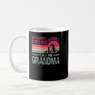 Taza De Café Mis amigos ciclistas favoritos me llaman Abuela Vi