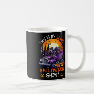 Taza De Café Mis asustes esqueletos divertidos de la camiseta d