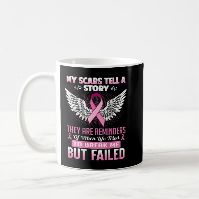 Taza De Café Mis cicatrices cuentan una historia - Conciencia s (Izquierda)