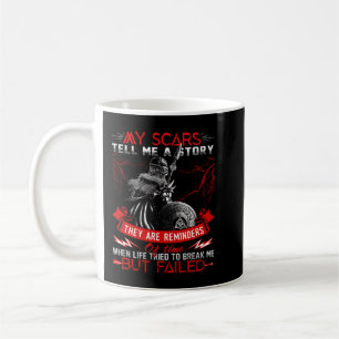 Taza De Café mis cicatrices me cuentan una historia