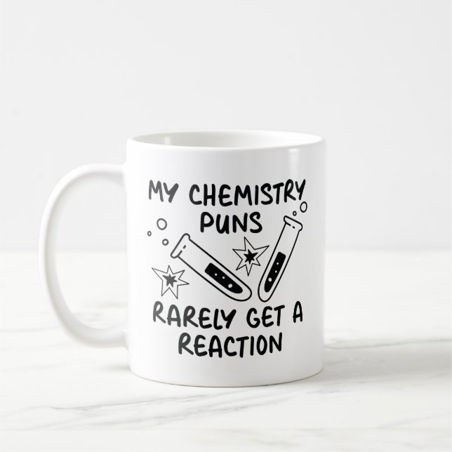 Taza De Café Mis Críticos De Química Rara Vez Reciben Reacción (Izquierda)