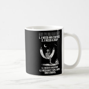 Taza De Café Mis cuatro estados de ánimo Halloween Disstume Beb