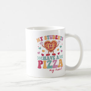 Taza De Café Mis Estudiantes Tienen Una Pizza De Mi Maestro De