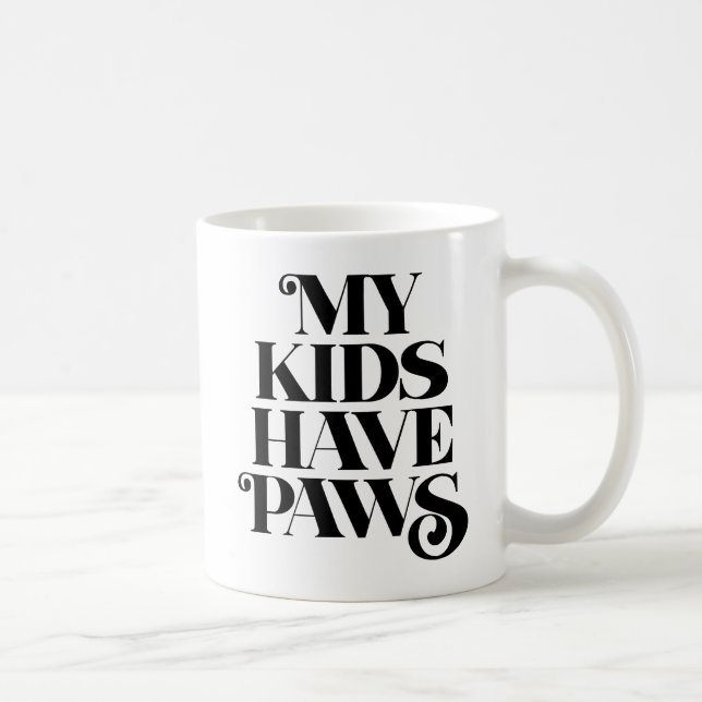 Taza De Café Mis Hijos Tienen Patas. (Derecha)