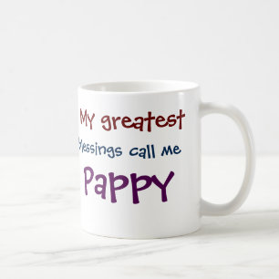 Taza De Café Mis mejores bendiciones me llaman tazón de café pa