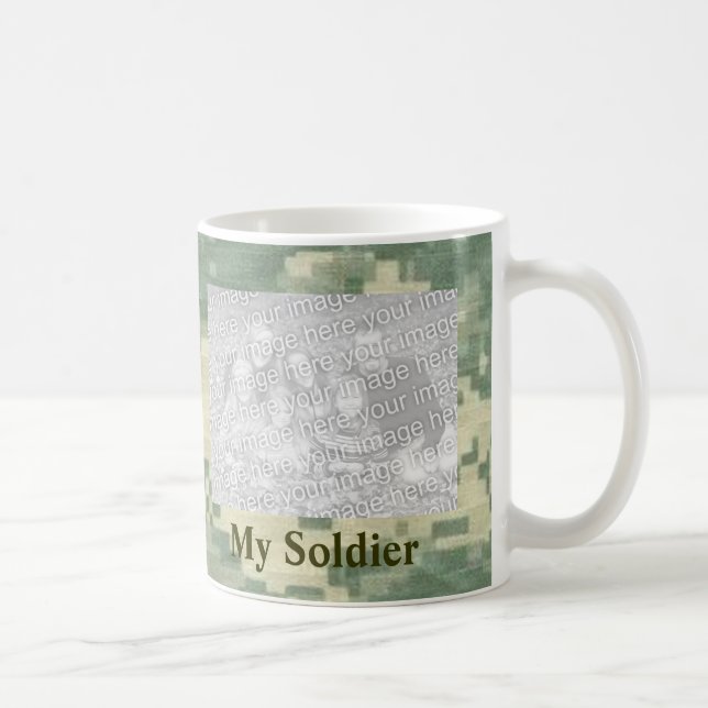 Taza De Café Mis militares personalizados personalizado del (Derecha)