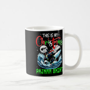 Taza De Café Mis Navidades Pajama Santa Orca Lover Ki