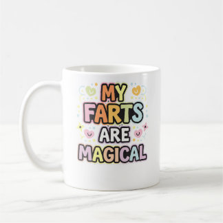 Taza De Café Mis pedos son humor mágico sarcasmo ---