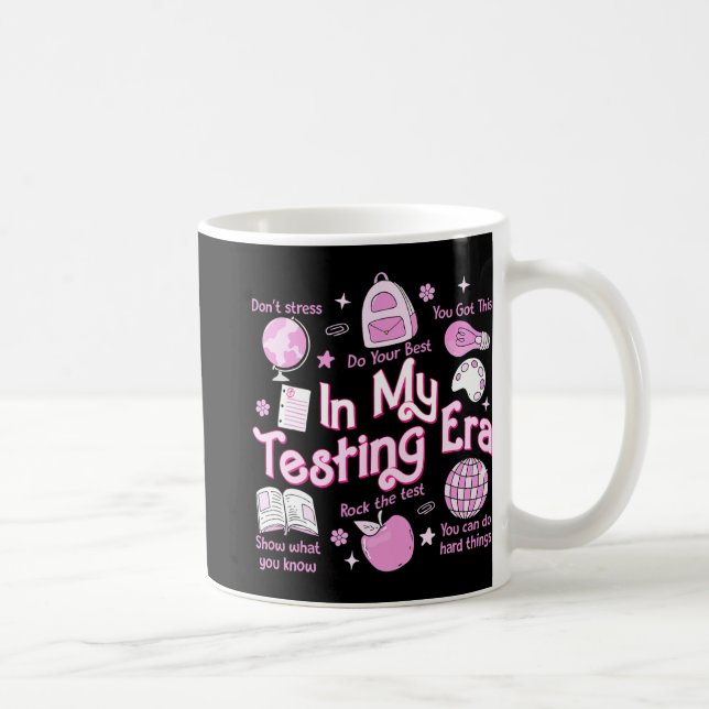 Taza De Café Mis profesores de la era de pruebas rompen la prue (Derecha)