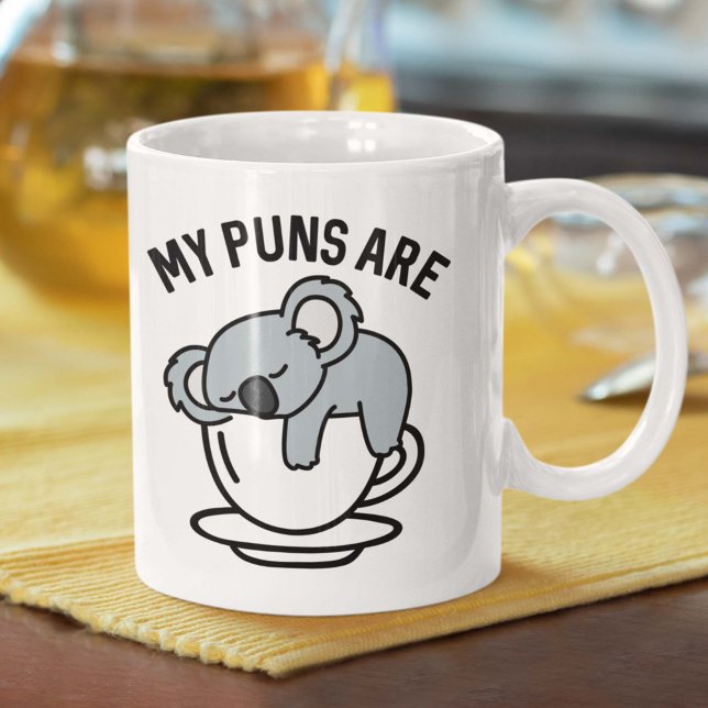 Taza De Café Mis puntas son café de Koala (Subido por el creador)
