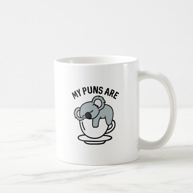 Taza De Café Mis Puntas Son El Té De Koala (Derecha)