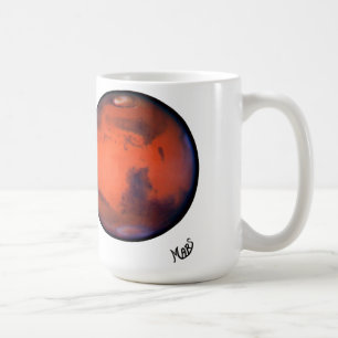 Taza De Café Mis vacaciones de ensueño Mars Mug