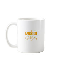Mision Cyber Monday divertido diseño de Mug