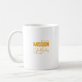 Taza De Café Mision Cyber Monday divertido diseño de Mug