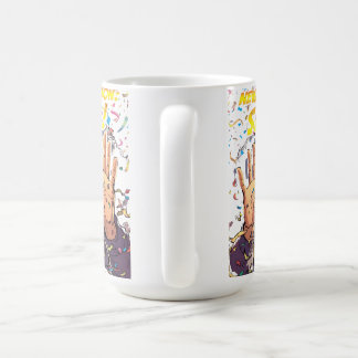Taza De Café Misión de Año Nuevo: ¡Supervivencia! Personaje de