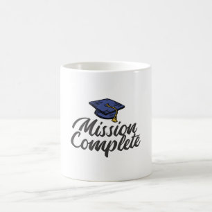 Taza De Café Misión de graduación completada
