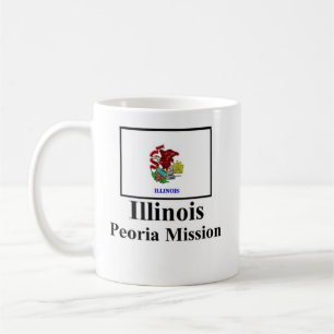 Taza De Café Misión Drinkware de Illinois Peoria