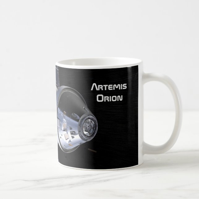 Taza De Café Misión Moon de Artemis Orion SLS (Derecha)