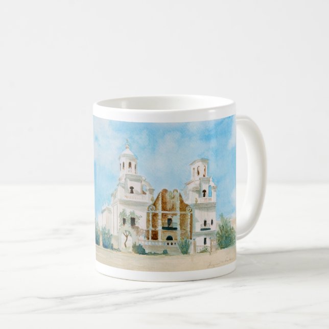 Taza De Café Misión San Xavier del Bac (Anverso derecho)