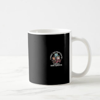 Taza De Café Misión secundaria de gatos distraídos Mesa diverti