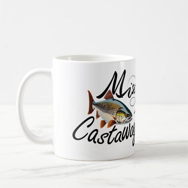 Taza De Café Miss Castaway Rainbow Trout (Izquierda)