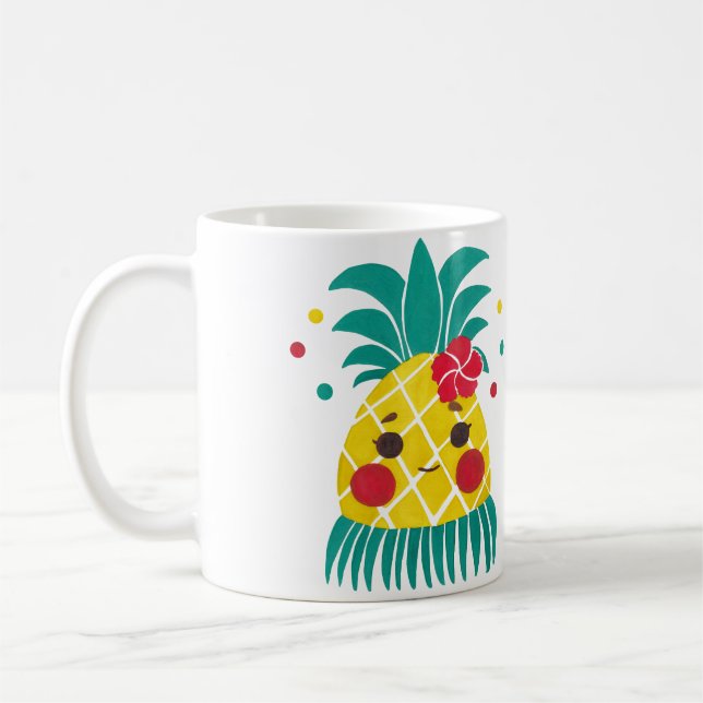 Taza De Café Miss Hawaiana Piña (Izquierda)