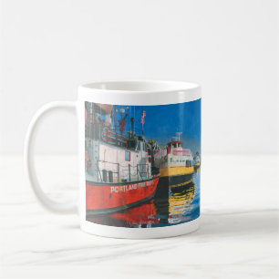 Taza De Café Miss Portland y ferris de la bahía de Casco