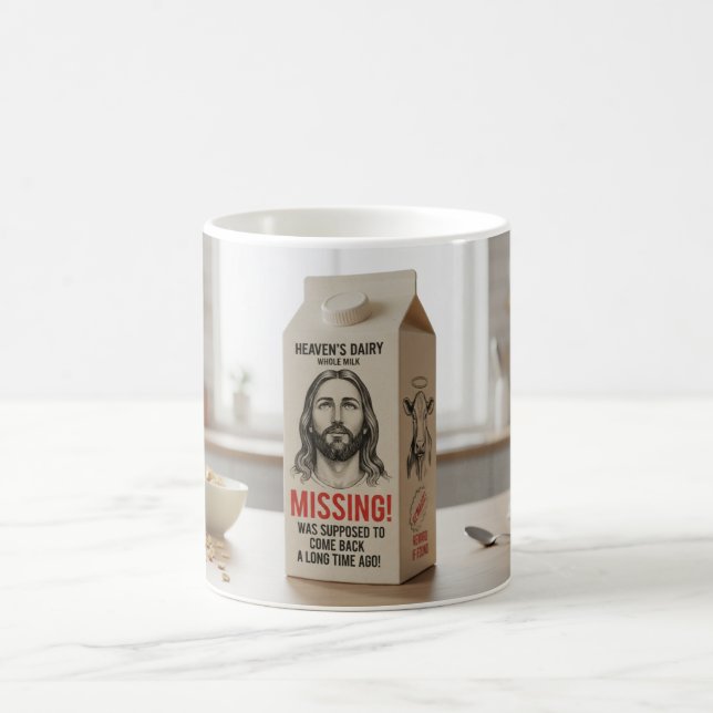 Taza De Café Missing Jesus (Centro)