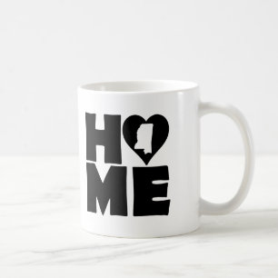 Taza De Café Mississippi Home Heart State Mug o Travel Mug
