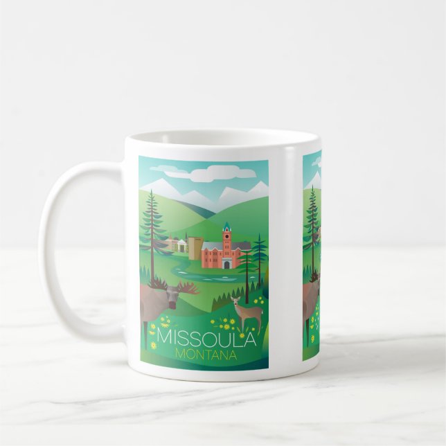 Taza De Café Missoula Mug (Izquierda)