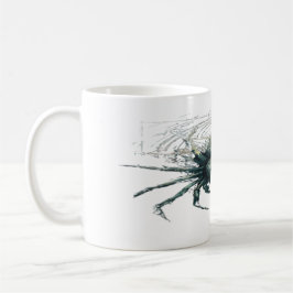 Taza De Café Mística Geometría Oscura Araña Oculta
