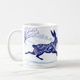 Taza De Café Mistical Hare : La Pata De La Nieve