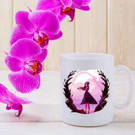 Taza De Café místico lindo chica Coffee Mug