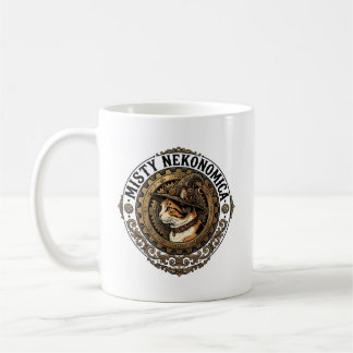 Taza De Café MISTY NEKONOMICA Steampunk Cat Wizard Mug