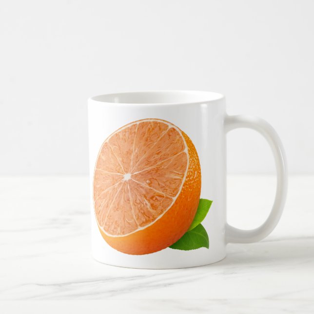 Taza De Café Mitad de la tangerina (Derecha)