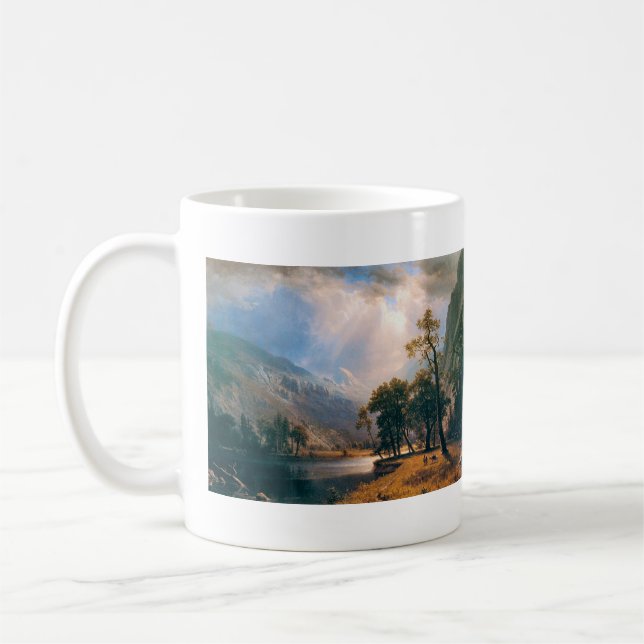 Taza De Café Mitad Dome Yosemite Valley de Albert Bierstadt, 18 (Izquierda)