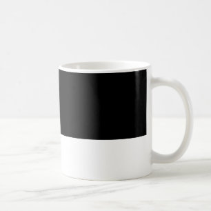 Taza De Café Mitad negro