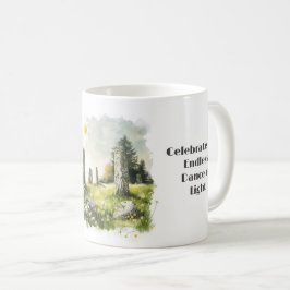 Taza De Café Mitología celta y símbolos solares Litha